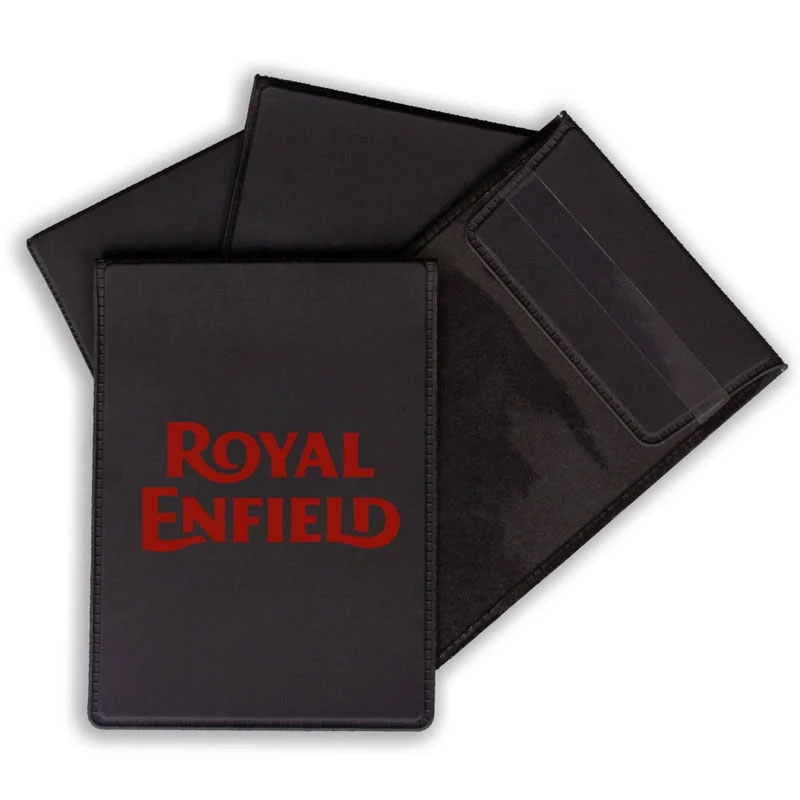 Dæksel til Royal Enfield-registreringsattest