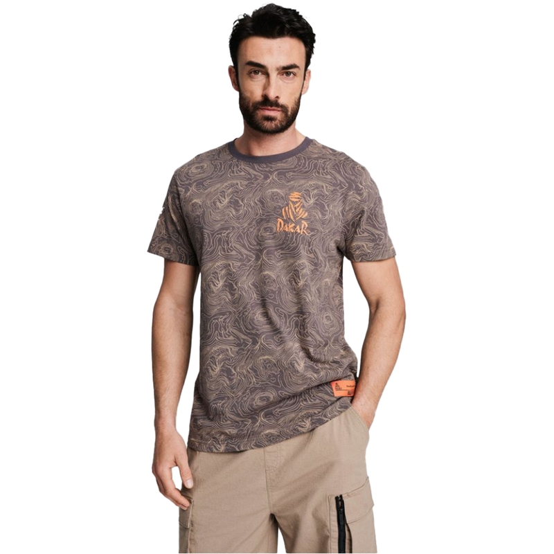 Dakar DES DSRT 0225 grafit T-shirt