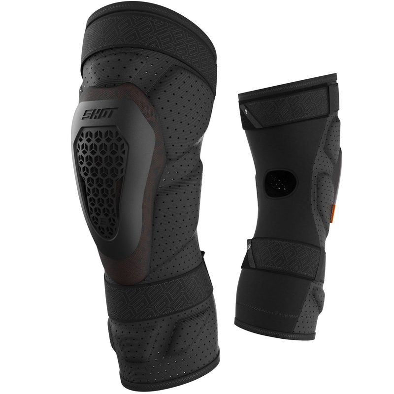 Shot Race D3O® knæbeskytter sort