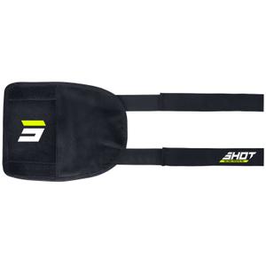 Shot Unpeak knæbeskytter sort-fluo gul