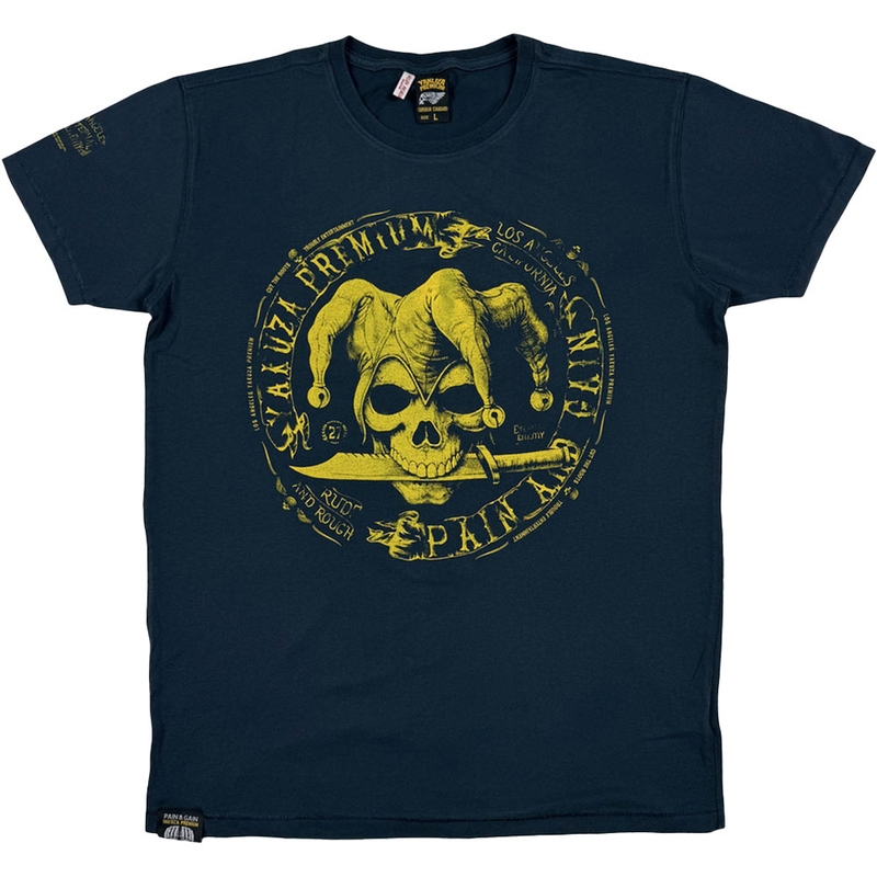T-shirt Yakuza Premium 3902 blå
