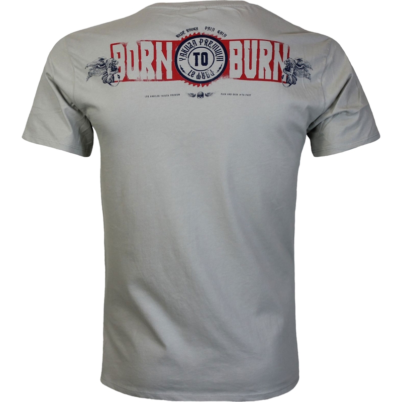 Yakuza Premium 3913 T-shirt grå