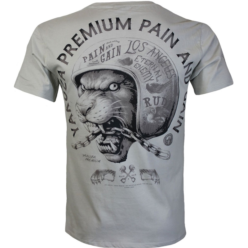 Yakuza Premium 3919 T-shirt grå