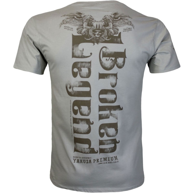 Yakuza Premium 3912 T-shirt grå