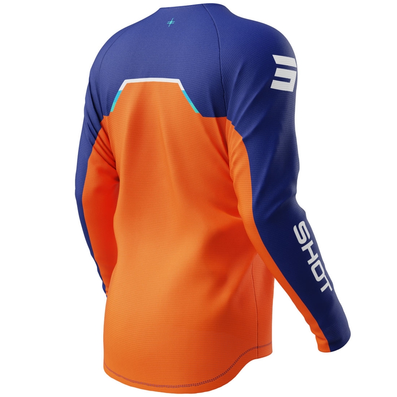 Shot Draw Daytona Børne Motocross Trøje Orange