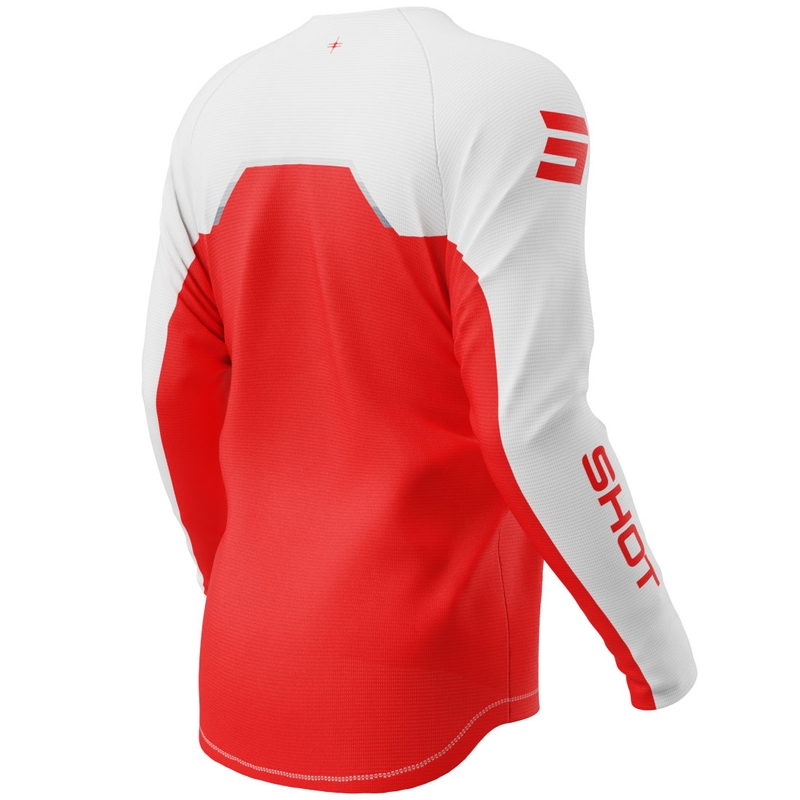 Shot Draw Daytona Børne Motocross Trøje Rød
