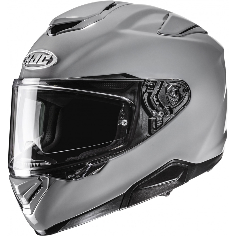 Fullface motorcykelhjelm HJC RPHA 72 Ensfarvet lysegrå