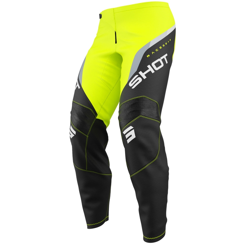 Shot Draw Daytona Børne Motocross Bukser Fluo Gul