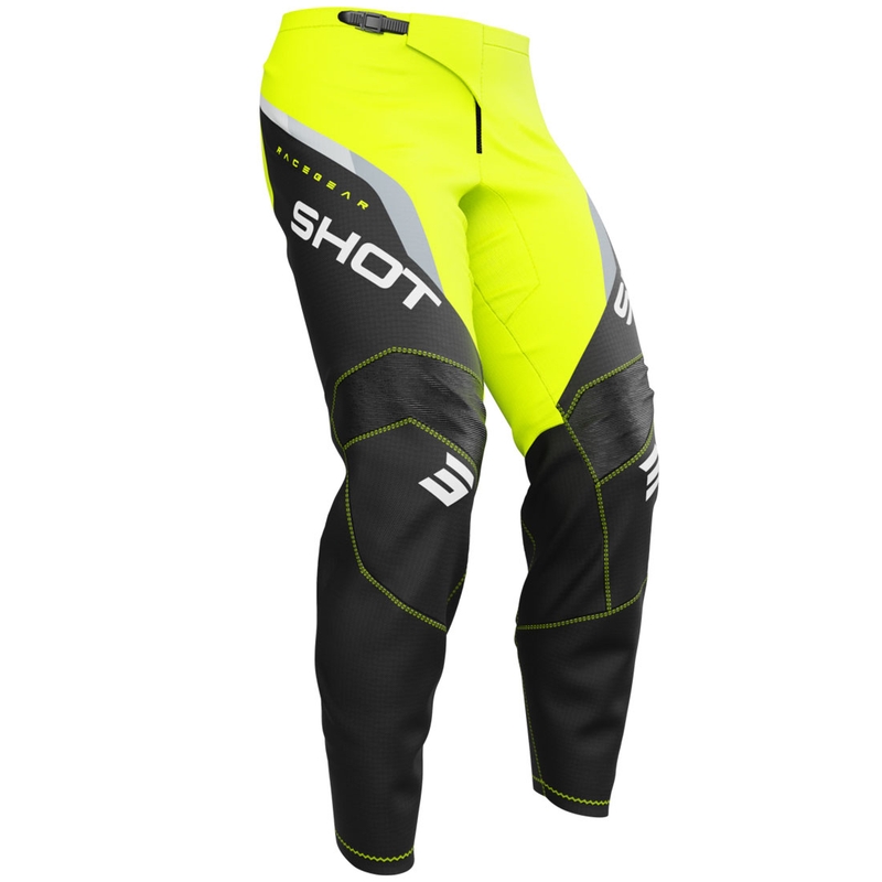 Shot Draw Daytona Børne Motocross Bukser Fluo Gul