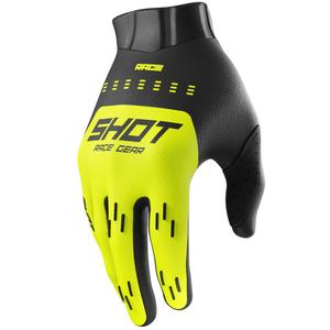 Shot Race Evo Børne Motocross Handsker Fluo Gul