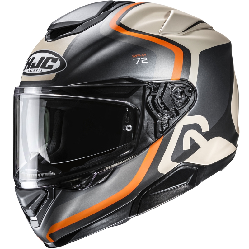 Integralhjelm HJC RPHA 72 Ernem MC7SF sort-beige-orange