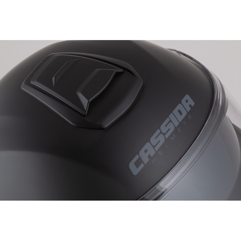 Cassida Modulo 2.1 Compass flip-up motorcykelhjelm, mat sort-grå