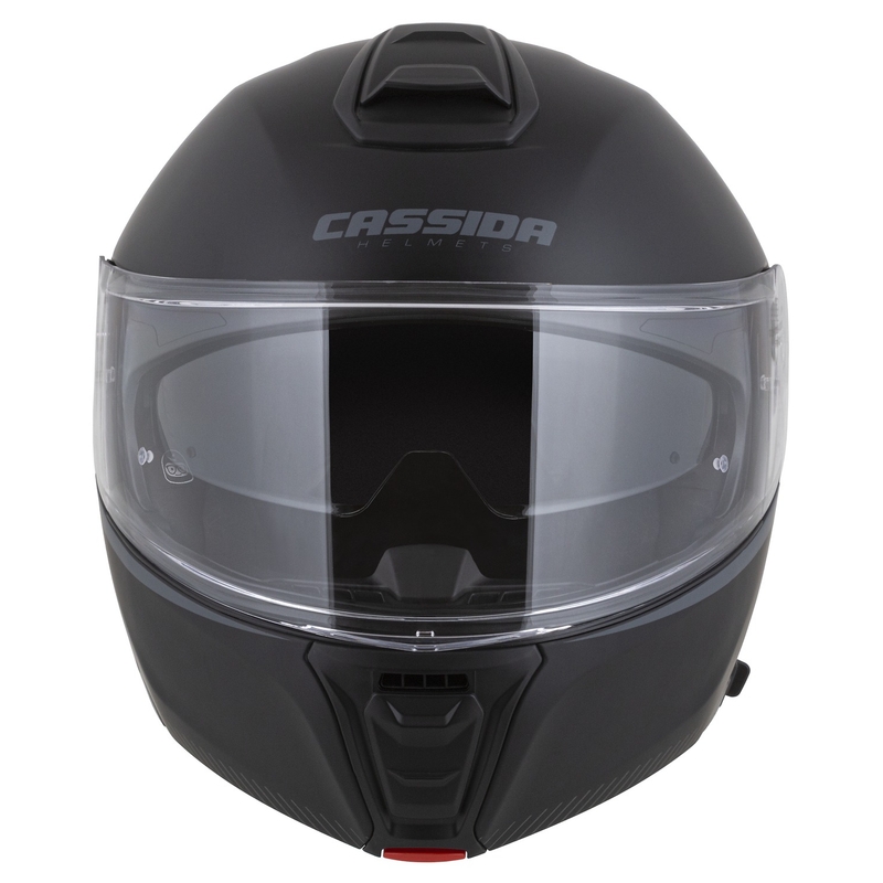Cassida Modulo 2.1 Compass flip-up motorcykelhjelm, mat sort-grå