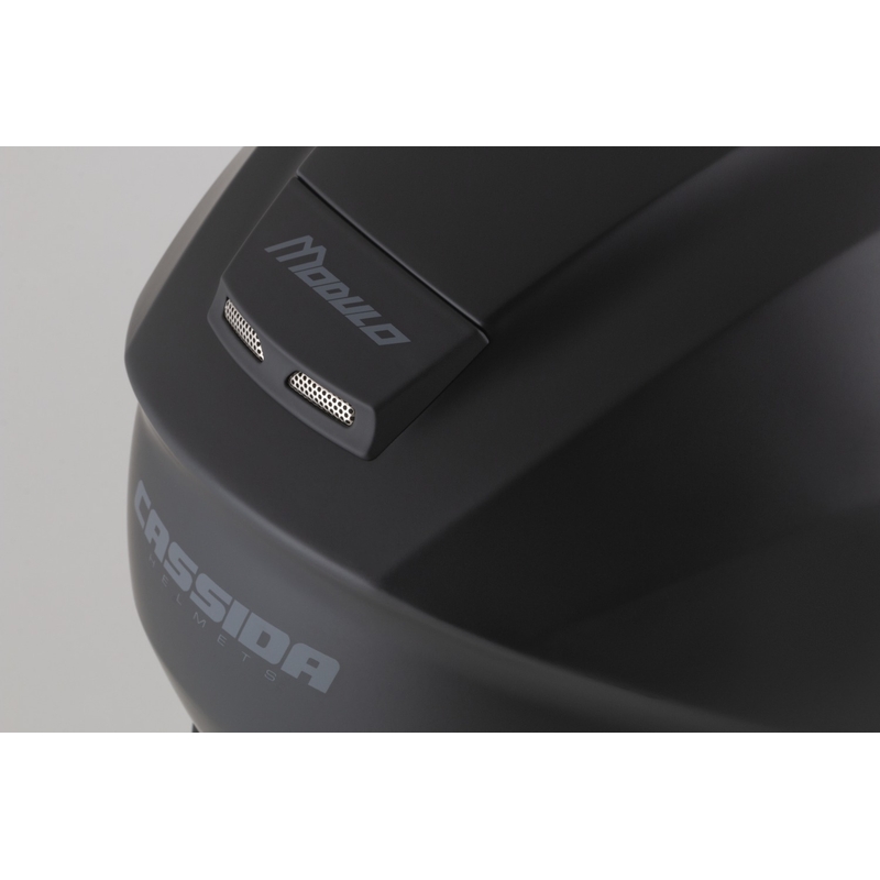 Cassida Modulo 2.1 Compass flip-up motorcykelhjelm, mat sort-grå