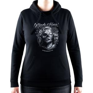 Damesweatshirt Black Heart Dirty Queen sort