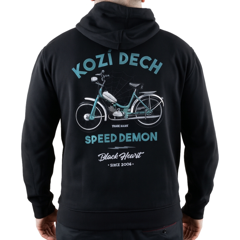 Black Heart Goat's Breath Sweatshirt Sort