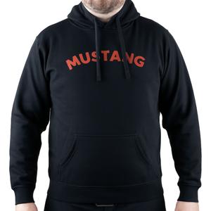 Black Heart Mustang sweatshirt, sort