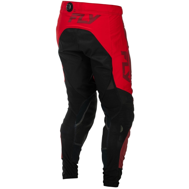 FLY Racing-USA Lite motocrossbukser sort-rød