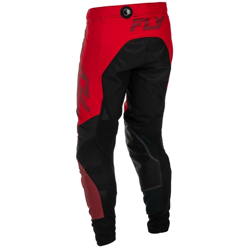 FLY Racing-USA Lite motocrossbukser sort-rød