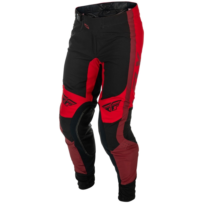 FLY Racing-USA Lite motocrossbukser sort-rød
