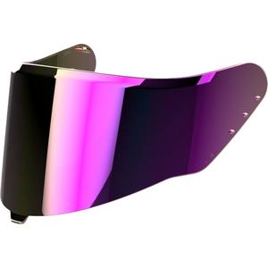 Plexi til Airoh MATRYX-hjelme sølv iridium