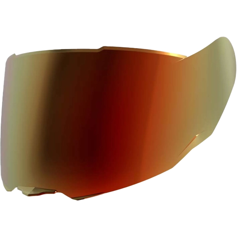 Plexi til Nexx Y.100R-hjelme rød-orange spejlvendt udsalg