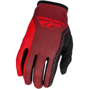 FLY Racing motocrosshandsker - USA Lite sort-rød
