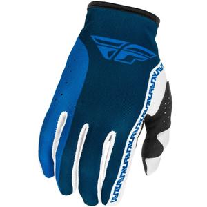 FLY Racing motocrosshandsker - USA Lite blå-hvid