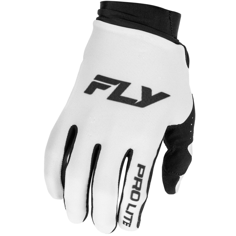 Motocross handsker FLY Racing - USA Pro Lite hvid-sort