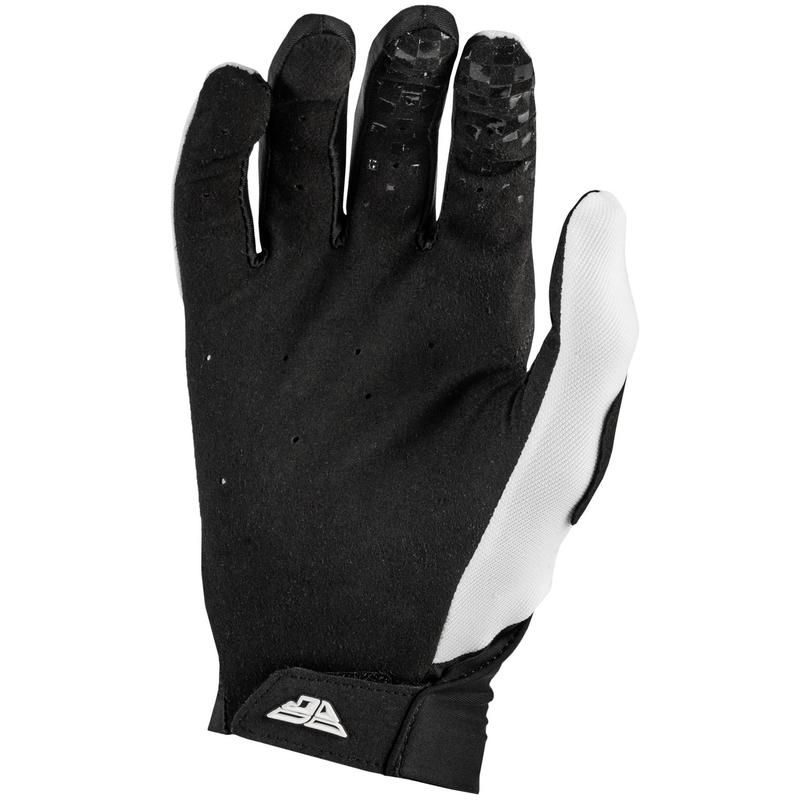 Motocross handsker FLY Racing - USA Pro Lite hvid-sort