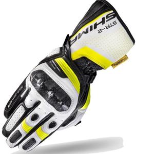 Handsker Shima STR-2 sort-hvid-fluogul