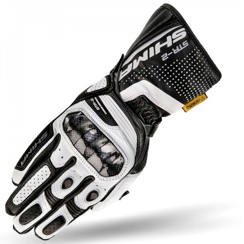 Shima STR-2 handsker hvid-sort