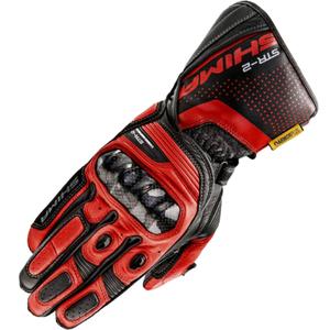 Shima STR-2 handsker sort-rød