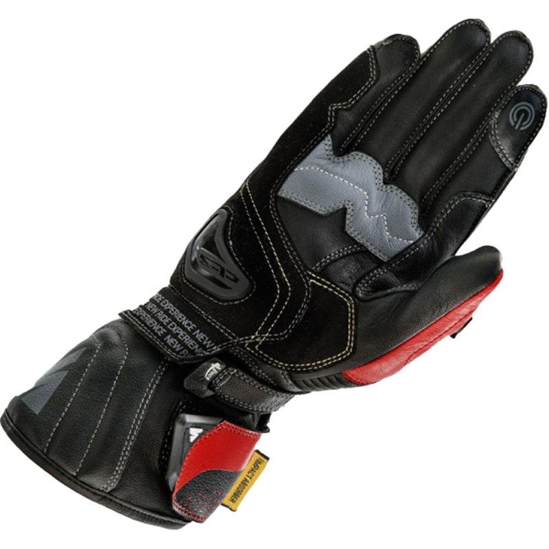 Shima STR-2 handsker sort-rød