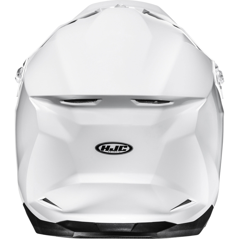 HJC C50 Solid motocross hjelm perlehvid