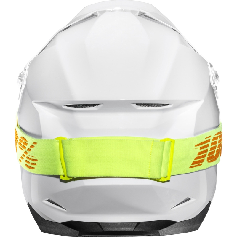 HJC C50 Solid motocross hjelm perlehvid