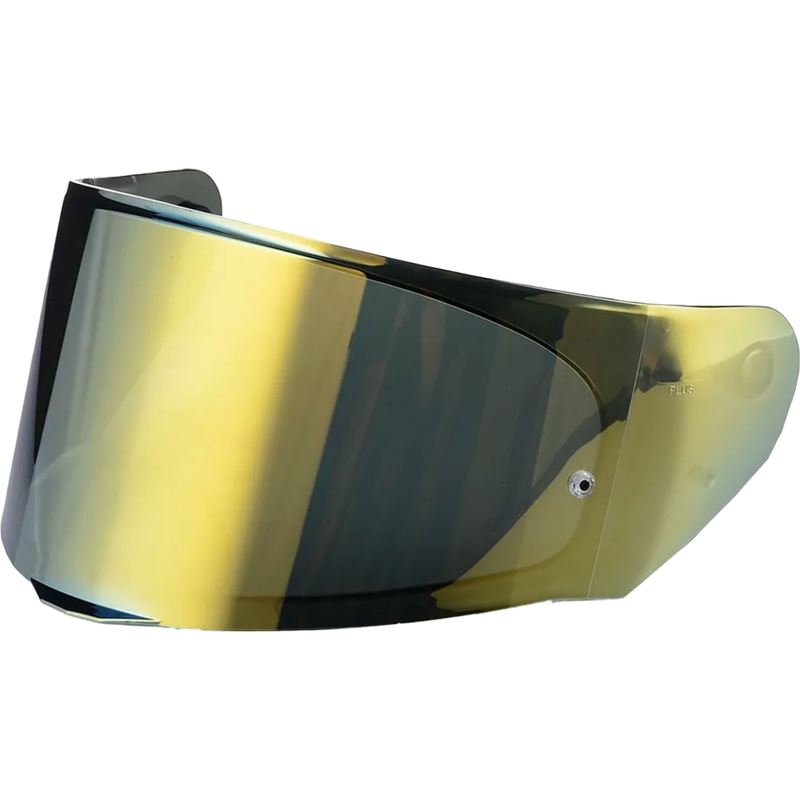 Guld iridium plexi til LS2 FF320/ FF353/ FF800 hjelme