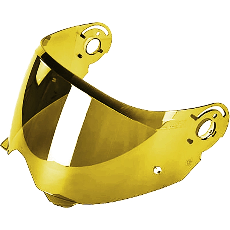 Guld iridium plexi XD-16 til HJC C80 hjelm