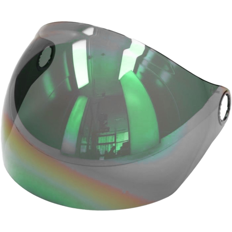 Plexi til hjelme Nexx X.G30 Bubble green mirrored udsalg