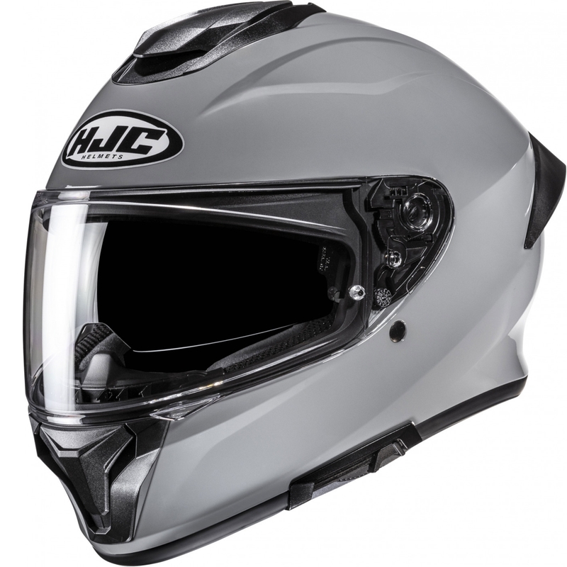 Fullface motorcykelhjelm HJC C71 Solid grå
