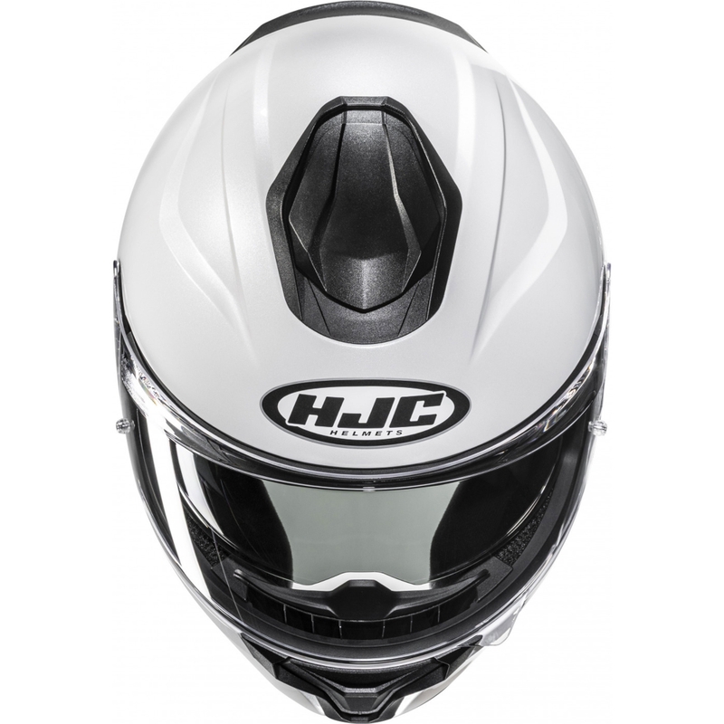 HJC C71 Solid fullface motorcykelhjelm, perlehvid