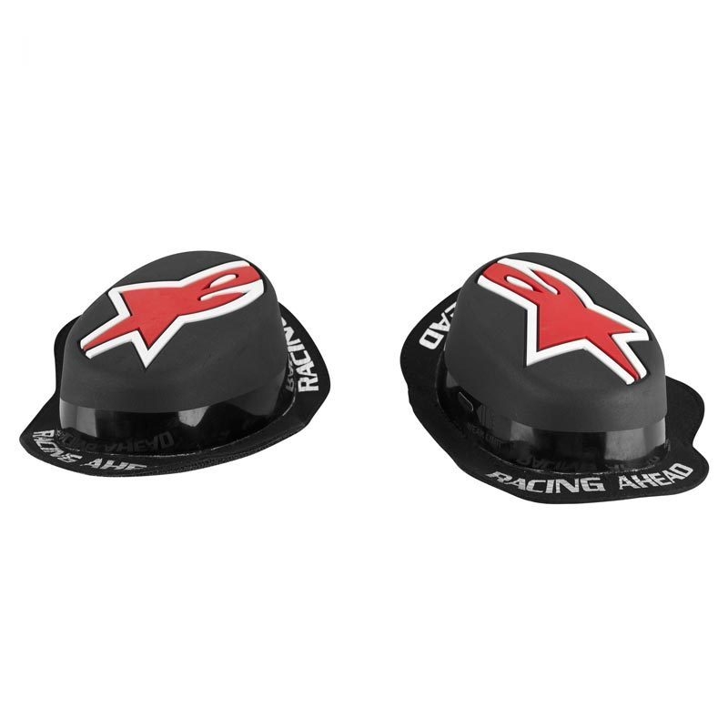 Alpinestars GP Rain sorte og røde knæbeskyttere