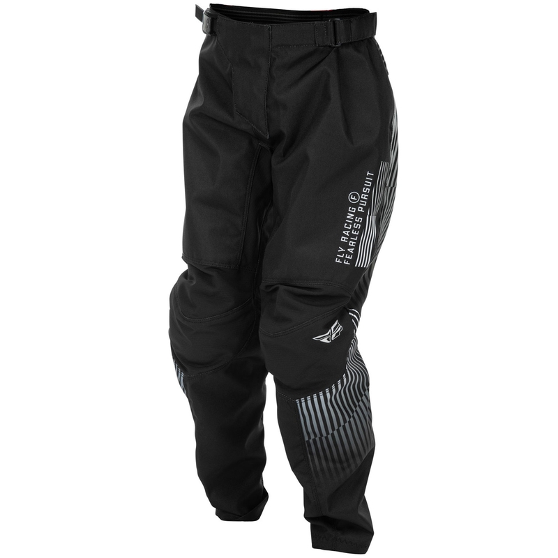 FLY Racing Børne Motocross Bukser - USA F-16 Sort-Hvid