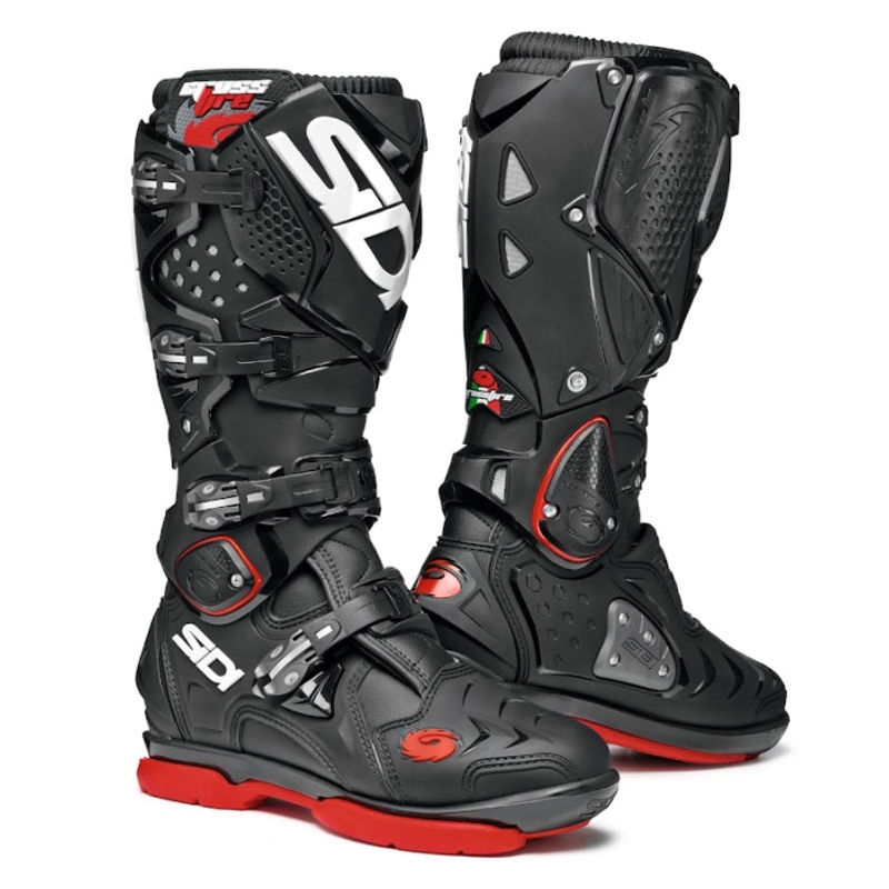 SIDI CROSSFIRE 2 SM motorcykelstøvler sort-sort