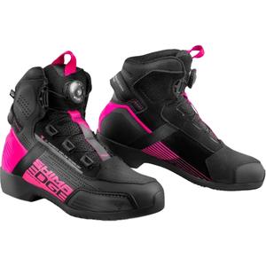 Shima Edge Vent motorcykelstøvler til kvinder i sort og pink