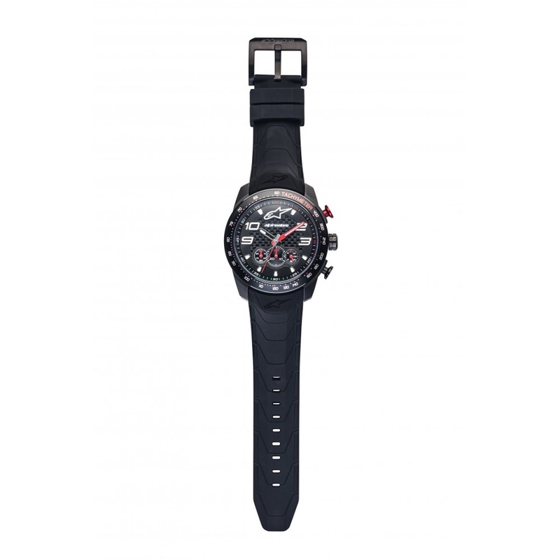 Hodinky Alpinestars Tech Chrono PVD černo-červené