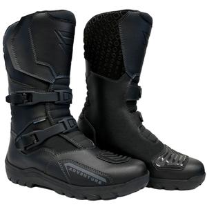 Street Racer Adventure WP sorte motorcykelstøvler