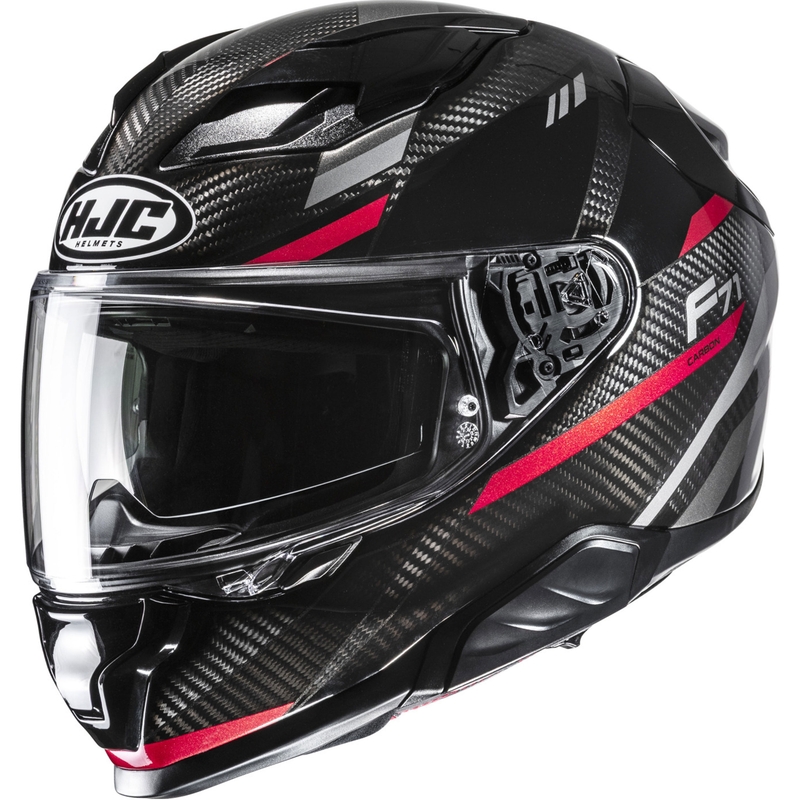 Integralhjelm HJC F71 CARBON Esira MC1 sort-rød