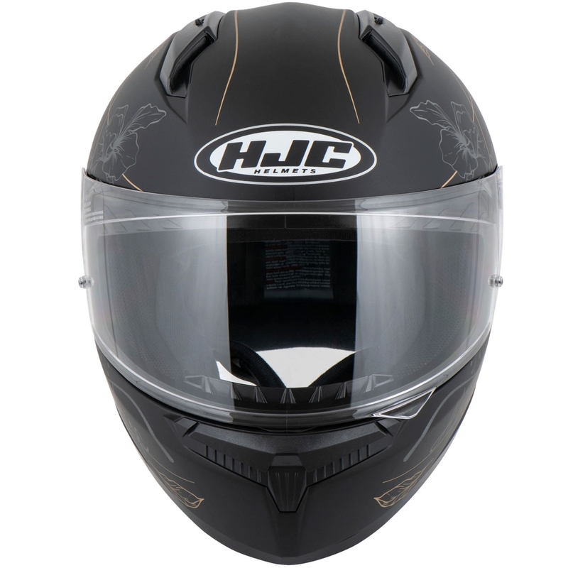 Integralhjelm HJC C10 Epik MC9SF sort-guld