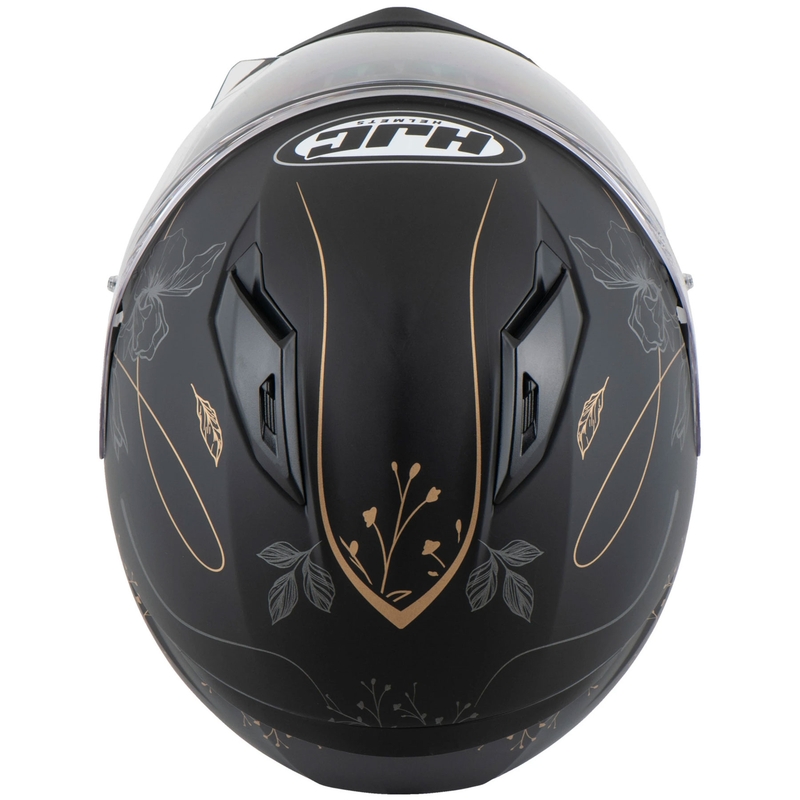 Integralhjelm HJC C10 Epik MC9SF sort-guld